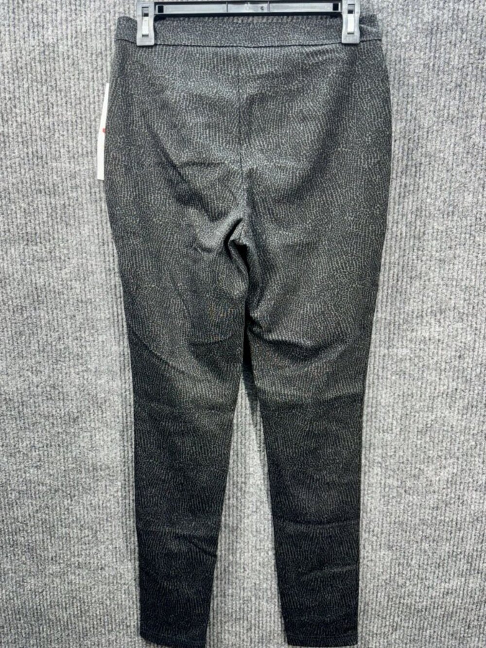 Tribal Brand Pull On Pants Leggings Womens Small Gray Abstract Mid Rise NEW - Picture 2 of 9